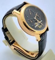 Breguet Grande Complication GMT Tourbillon Black Swiss ETA Automatic Watch - Image 4