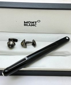 Mont Blanc Rollerball Pen Cufflink Combo - 3