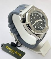 Audemars Piguet Diver Grey Rubber Strap Swiss Automatic Watch - Image 4