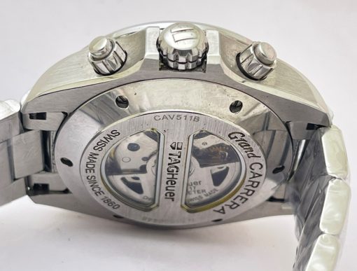 Tag Heuer Grand Carrera Calibre 17 Swiss ETA 7750 Valjoux Movement Automatic Watch - Image 6