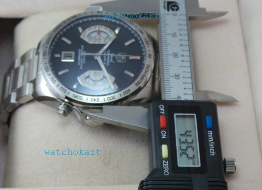 Tag Heuer Grand Carrera Calibre 17 Swiss ETA 7750 Valjoux Movement Automatic Watch - Image 9