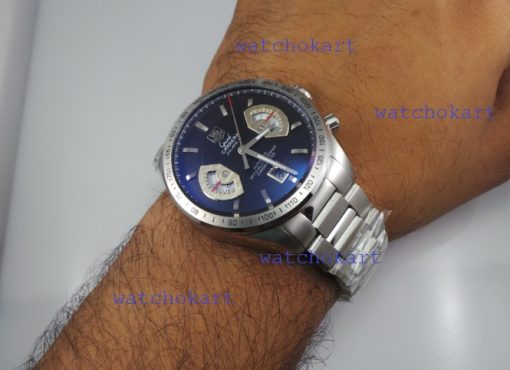 Tag Heuer Grand Carrera Calibre 17 Swiss ETA 7750 Valjoux Movement Automatic Watch - Image 11