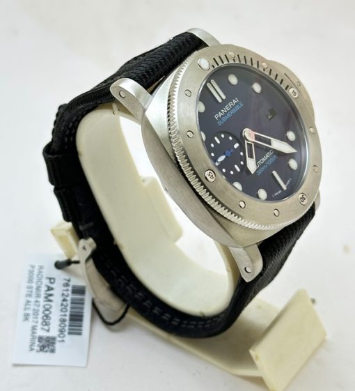 Panerai Submersible QuarantaQuattro Swiss ETA 2250 Valjoux Movement Automatic Watch - Image 4