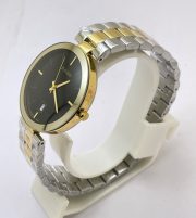 Rado Black Dial Dual Tone Bracelet Watch - Image 3