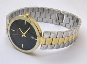 Rado Black Dial Dual Tone Bracelet Watch - Image 5