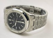 Audemars Piguet Royal Oak Steel Black Swiss Automatic Watch - Image 5