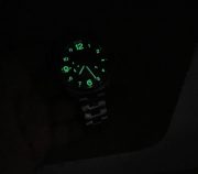 Panerai GMT Blue Steel Bracelet Swiss Automatic Watch - Image 8