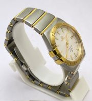 Omega Constellation Double Eagle Gold Bezel SWISS ETA 2250 Valjoux Automatic Watch - Image 4