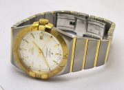 Omega Constellation Double Eagle Gold Bezel SWISS ETA 2250 Valjoux Automatic Watch - Image 5