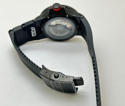 Ulysse Nardin Maxi Marine Smoke Black Swiss Automatic Watch - Image 6