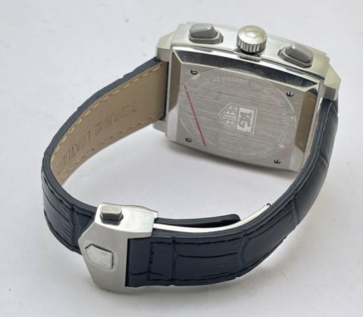 Tag Heuer Monaco Caliber 12 Red & White Watch - Image 6