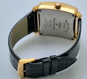 Franck Muller Square Master Rose Gold Color Dreams Roman Mark Leather Strap Watch - Image 6