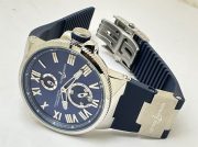 Ulysse Nardin Maxi Marine Steel Blue Rubber Strap Swiss Automatic Watch - Image 5