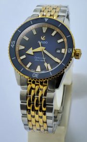 Rado Captain Cook Blue Dual Tone Swiss Automatic Watch - Image 2