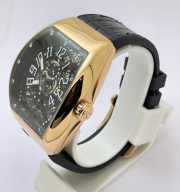 Franck Muller Yachting Anchor Rose Gold Black Strap Swiss Automatic Watch - Image 3