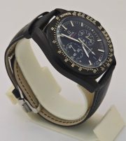 Omega Speedmaster Dark Side Of Moon Black Strap Watch - Image 4