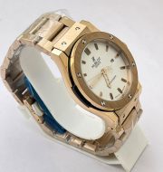 Hublot Vendom Classic Rose Gold White Swiss Automatic Watch - Image 4