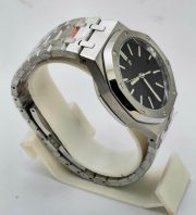 Audemars Piguet Royal Oak Jumbo Black Steel Swiss Automatic Watch - Image 4