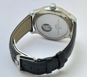 Ulysse Nardin Classico Steel Black Leather Strap Swiss Automatic Watch - Image 6