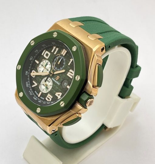 Audemars Piguet Royal Oak Offshore Grand Prix Green Chronograph Watch - Image 3