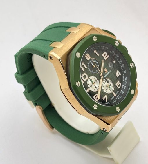 Audemars Piguet Royal Oak Offshore Grand Prix Green Chronograph Watch - Image 4