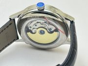 Patek Philippe GMT Annual Calendar Sun Moon Diamond Bezel Black Dial Swiss Automatic Watch - Image 7