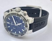 Oris Aquis Chronograph Black Rubber Strap Watch - Image 5