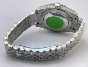 Rolex Day-Date Diamond Steel Swiss ETA 7750 Valjoux Automatic Movement Watch - Image 9