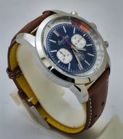 Breitling Top Time Shelby Cobra Leather Strap Watch - Image 4