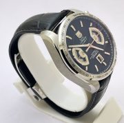 Tag Heuer Grand Carrera Calibre 17 Leather Strap Swiss ETA 7750 Valjoux Movement Automatic Watch - Image 4