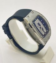 Richard Mille Diamond Limited Edition Steel Ladies SWISS ETA 7750 Valjoux Movement Watch - Image 4