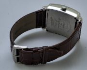 Franck Muller Square Master Steel Color Dreams Roman Mark Leather Strap Watch - Image 6