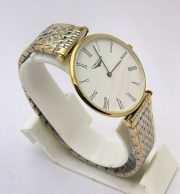 Longines Elegance La Grande White Dual Tone Watch - Image 4