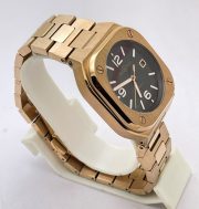 Bell & Ross BR05 Rose Gold Black Swiss Automatic Watch - Image 4