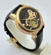 Vacheron Constantin Traditionnelle GMT Tourbillon Dragon Swiss Automatic Watch - Image 4
