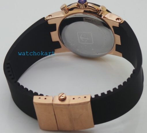 Ulysse Nardin Executive CHRONOGRAPH Black Rubber Strap Watch - Image 6