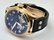 I W C Big Pilot Double Tourbillon Black Rose Gold Swiss Automatic Watch - Image 5