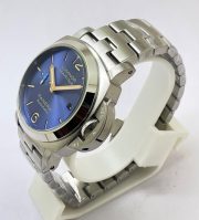 Panerai Marina Blue Steel Bracelet Swiss ETA Automatic Watch - Image 3