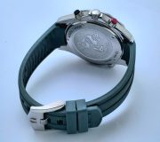 Omega Seamaster 300 Diver Green Chronograph Rubber Strap Watch - Image 6