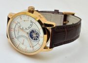 Vacheron Constantin Patrimony Day Date Tourbillon Leather Strap Swiss Automatic Watch - Image 5