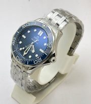 Omega Seamaster 50th Anniversary Limited Edition Blue Swiss Automatic Watch - Image 3