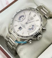 Tag Heuer Grand Carrera Calibre 17 White Swiss ETA 7750 Valjoux Movement Automatic Watch
