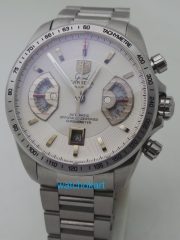 Tag Heuer Grand Carrera Calibre 17 White Swiss ETA 7750 Valjoux Movement Automatic Watch - Image 2
