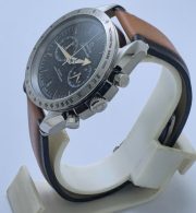 Omega Speedmaster 57 Co-Axial Master Chronometer Chronograph Brown Strap Watch - Image 3