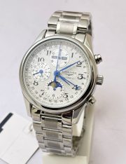 Longines Master Collection Steel Bracelet Swiss ETA 7750 VALJOUX Automatic Watch - Image 2