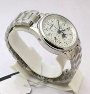 Longines Master Collection Steel Bracelet Swiss ETA 7750 VALJOUX Automatic Watch - Image 4
