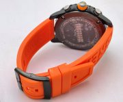 Breitling Endurance Pro Chronometer Orange Rubber Strap Watch - Image 6