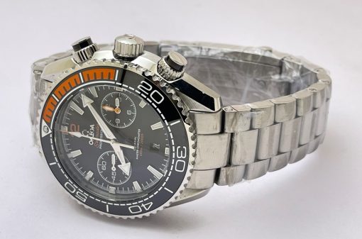 Omega Seamaster Planet Ocean Chronograph SWISS ETA 2250 Valjoux Automatic Watch - Image 5