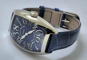 Franck Muller Crazy Hours Blue Leather Strap Swiss Automatic Watch - Image 5