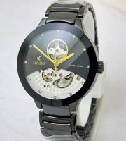 Rado Diaster Open Heart Full Black Swiss Automatic Watch - Image 2